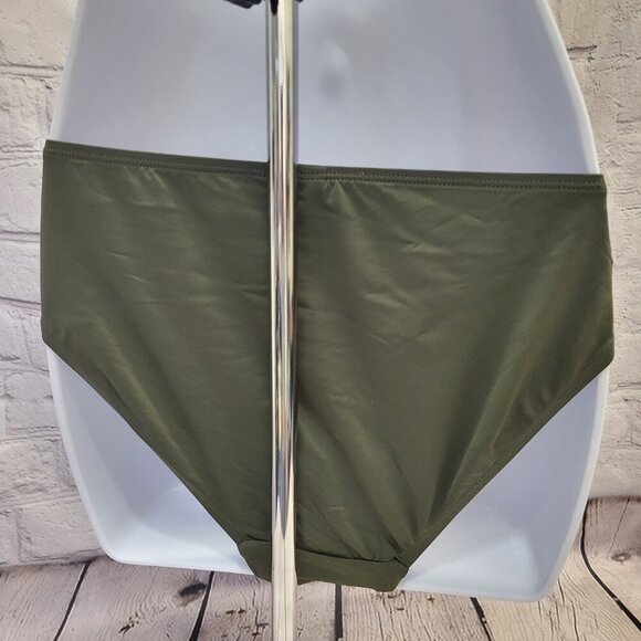 Lauren Ralph Lauren Women's Beach Club Solids Ring Hipster Bikini Bottom - Picture 5 of 5